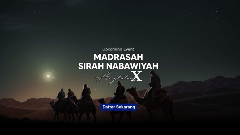 Madrasah Sirah Nabawiyah (MSN) 2023-2025